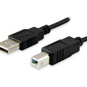 Equip Cable de Impresora USB-A 2.0 Macho a USB-B Macho 1m