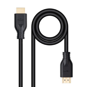 Nanocable Cable HDMI V2.0 4K@60Hz 18Gbps CCS 1m - Color Negro