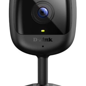 D-Link Camara de Vigilancia Compact WiFi FullHD 1080p - Vision Nocturna - Angulo de Vision 110° - Deteccion de Movimiento - Para Interior