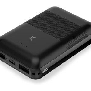 Ksix Mini Bateria Externa/Power Bank 10000mAh - Carga Simultanea - 1x USB-A