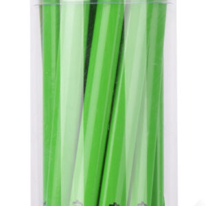 Apli Lapices Jumbo Fluor Verde - Triangulares de 5mm - Mejor Sujecion y Cobertura - Pack de 18 Unidades - Formato para Expositor
