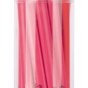 Apli Lapices Jumbo Fluor Rosa - 5mm de Grosor Triangular - Mejor Sujecion y Mayor Cobertura - Pack de 18 Unidades - Formato Practico para Expositor
