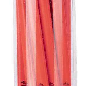 Apli Lapices Jumbo Fluor Rojos - 5mm de Grosor Triangular - 18 Unidades por Pack - Ideal para Mejor Sujecion y Mayor Cobertura en Un Solo Trazo - Formato Practico para Expositor