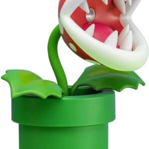 Paladone Nintendo Lampara Super Mario Planta Piraña - Plastico BDP - Alimentacion por USB - Tamaño 33cm de Altura aprox.