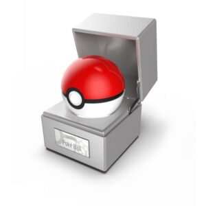 The Wand Company Pokemon Replica Poke Ball Ed. Limitada - Gran Calidad - Fabricada en Metal - Sensor de Proximidad para Iluminacion