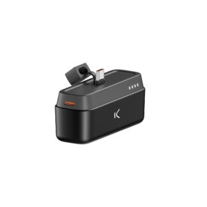 Ksix Powerbank Mini con Stand 4800mAH 10W + Cable USB-A A USB-C - Color Negro
